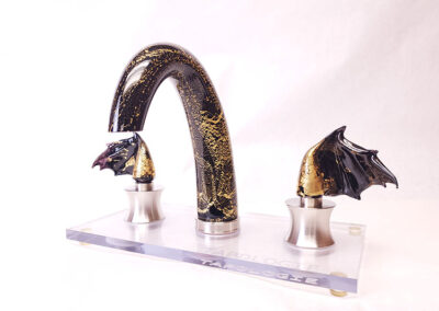 Black Dragon Glass Faucet