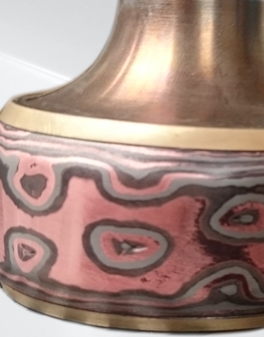 Mokume Gane Escutcheaon copy