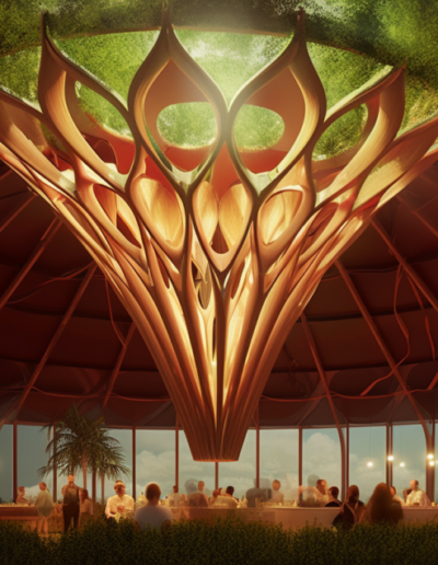 Resort Lighting AI Design by Magma Build Studios