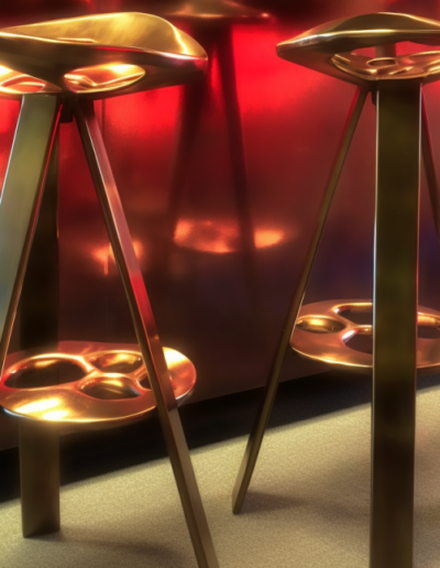 Bar Stool AI Design by Magma Build Studios