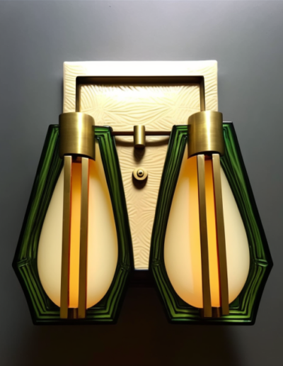 Art Deco Lighting AI Design by Magma Build Studios