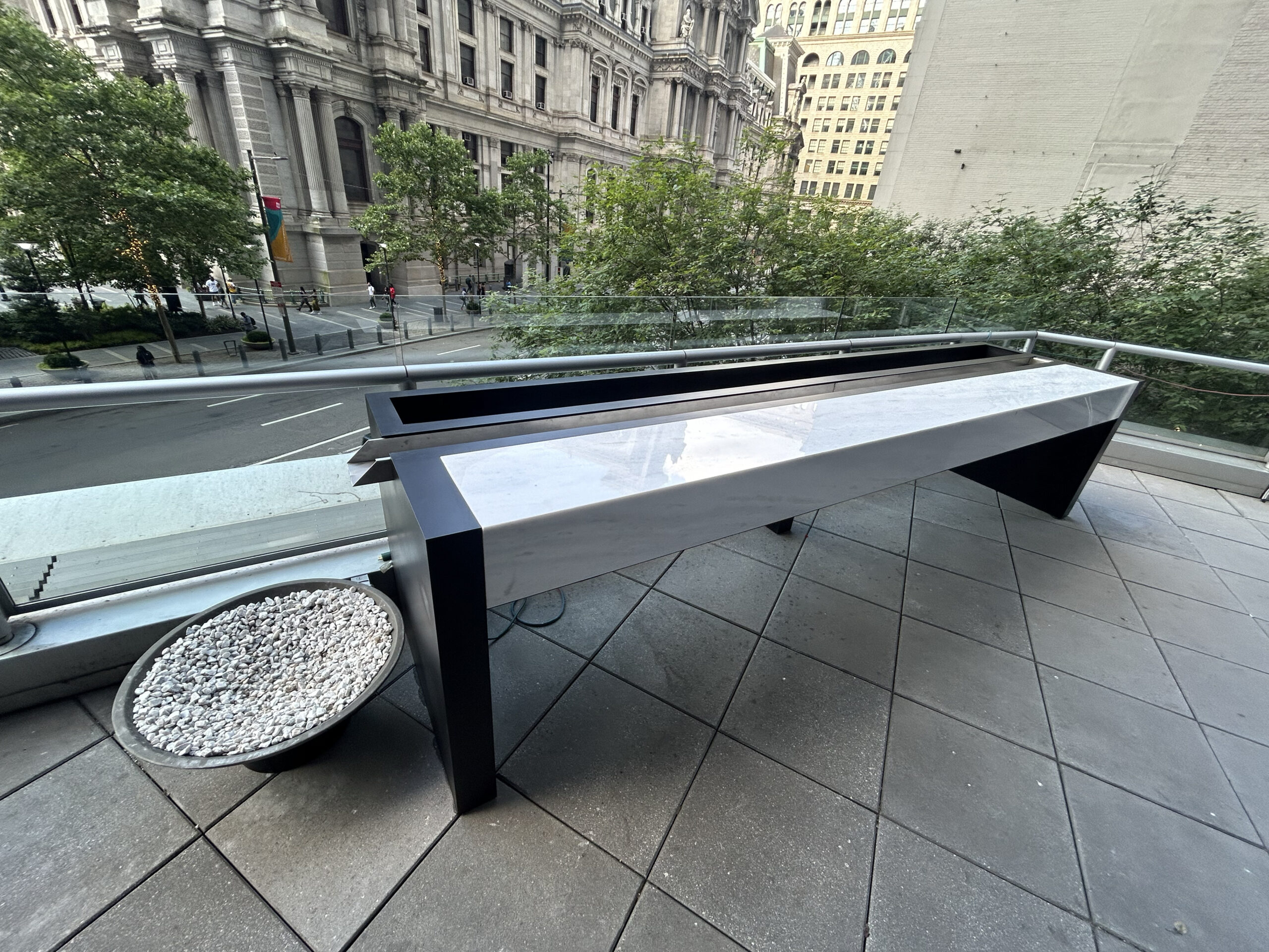 Marble Waterfall Table